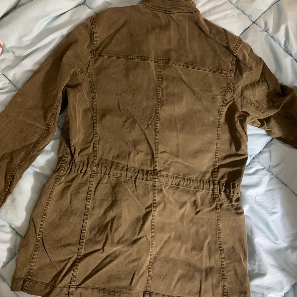 Lucky Brand Khaki Cargo Jacket - Picture 3 of 6